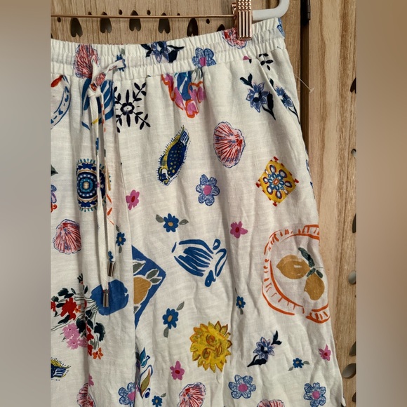 Anthropologie Label Of Love Linen Blend Pants - Picture 2 of 6